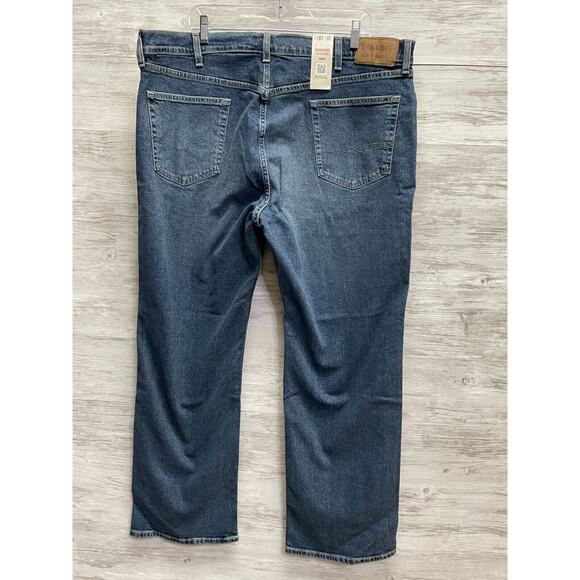 Levis 42x30 Mens Jeans Blue Denim Relaxed Fit Straight Leg - Picture 9 of 13